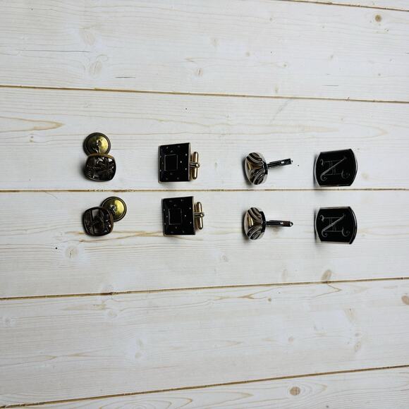 4 Pairs of Vintage Cufflinks. All In Nice Condition. Great Value. See Pics - Picture 2 of 10